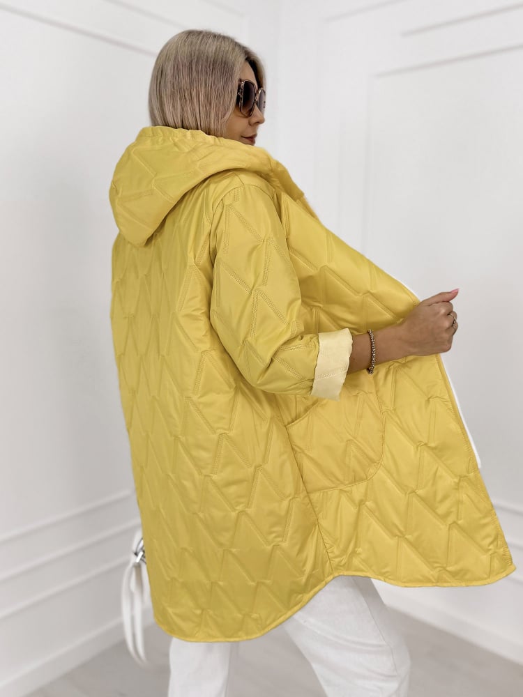 KURTKA FJORDEN ŻÓŁTA