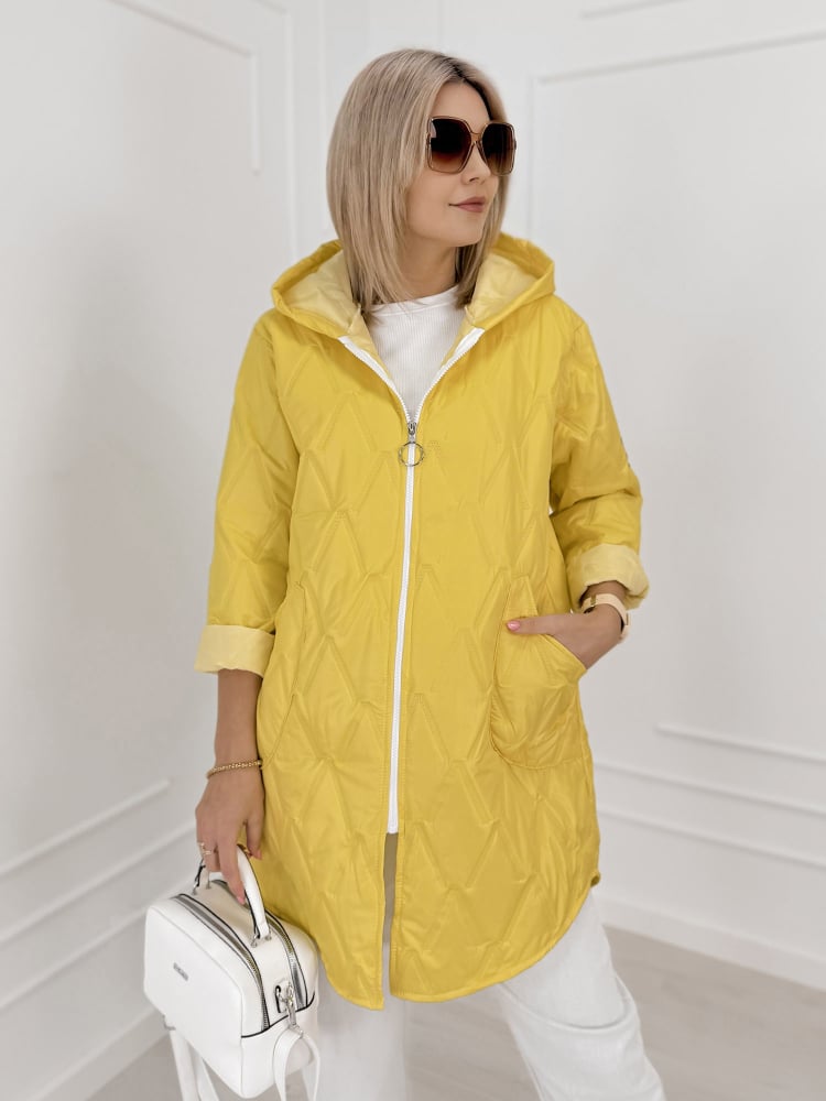 KURTKA FJORDEN ŻÓŁTA