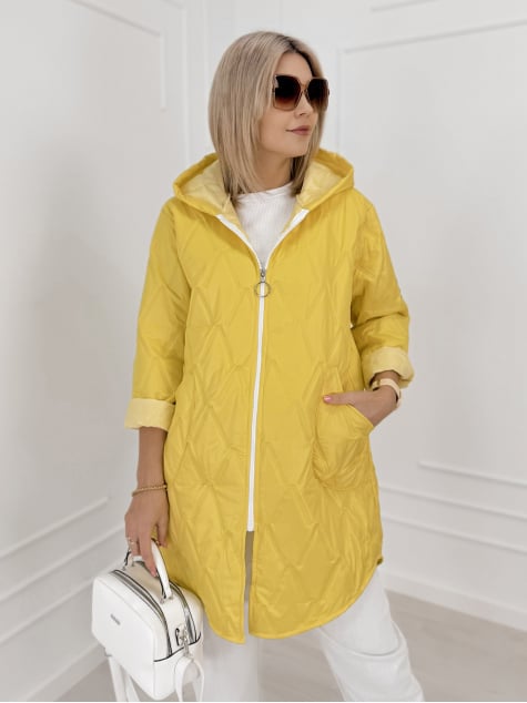KURTKA FJORDEN ŻÓŁTA