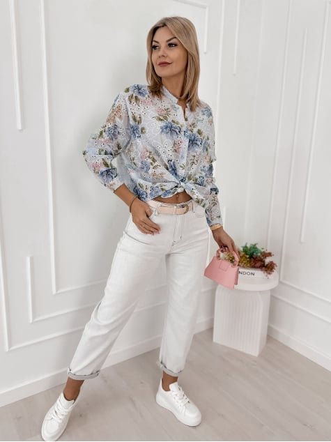 KOSZULA SINCLAIR BŁĘKITNA