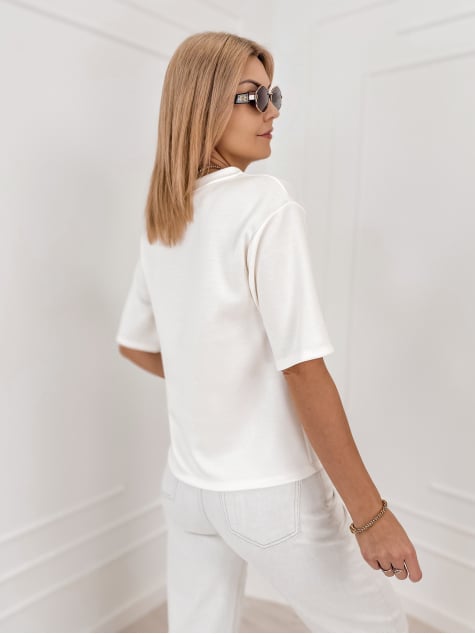 BLUZKA PORTFOLIO ECRU