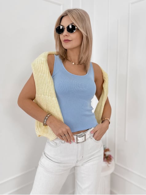 BLUZKA DILVIN BŁĘKITNA