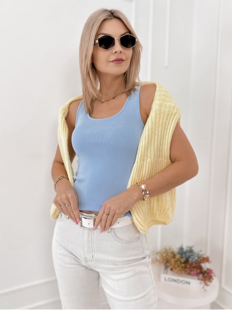 BLUZKA DILVIN BŁĘKITNA