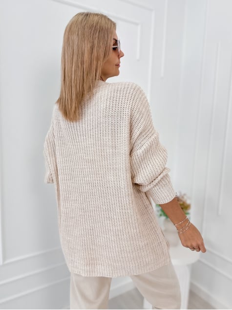 KARDIGAN VILANCE BEŻOWY
