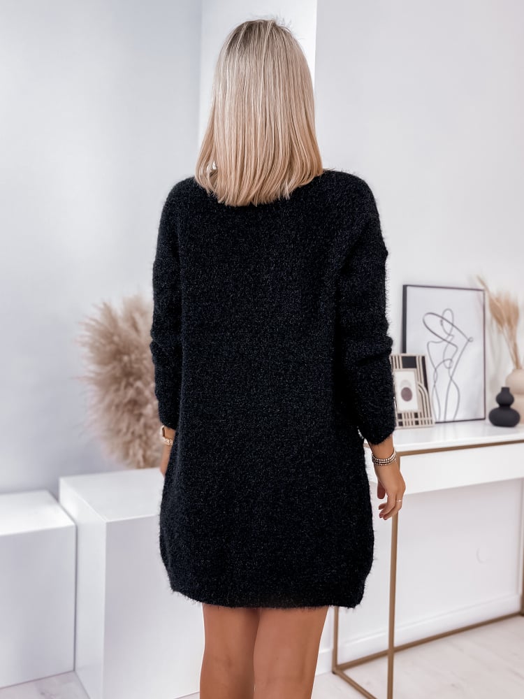 KARDIGAN COZY CZARNY