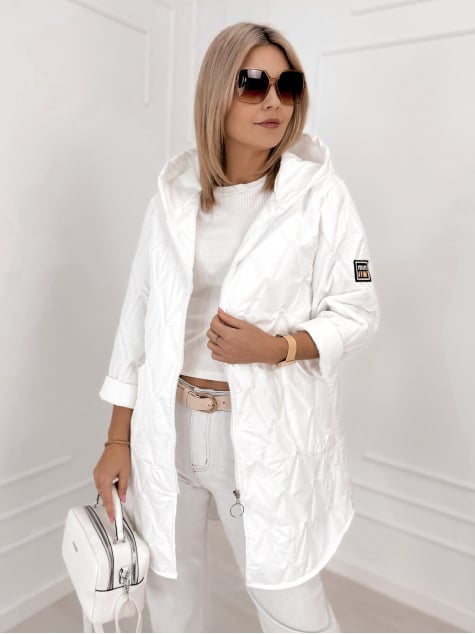 KURTKA FJORDEN BIAŁA