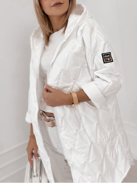 KURTKA FJORDEN BIAŁA