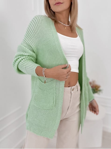 KARDIGAN CLEMENCE PISTACJOWY