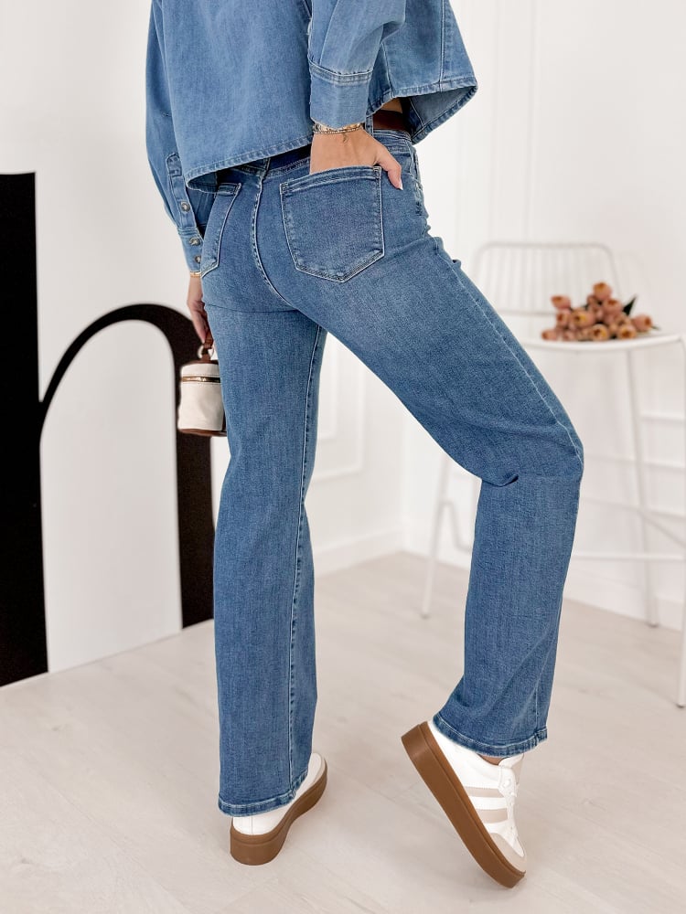 SPODNIE CLAYTON JEANSOWE