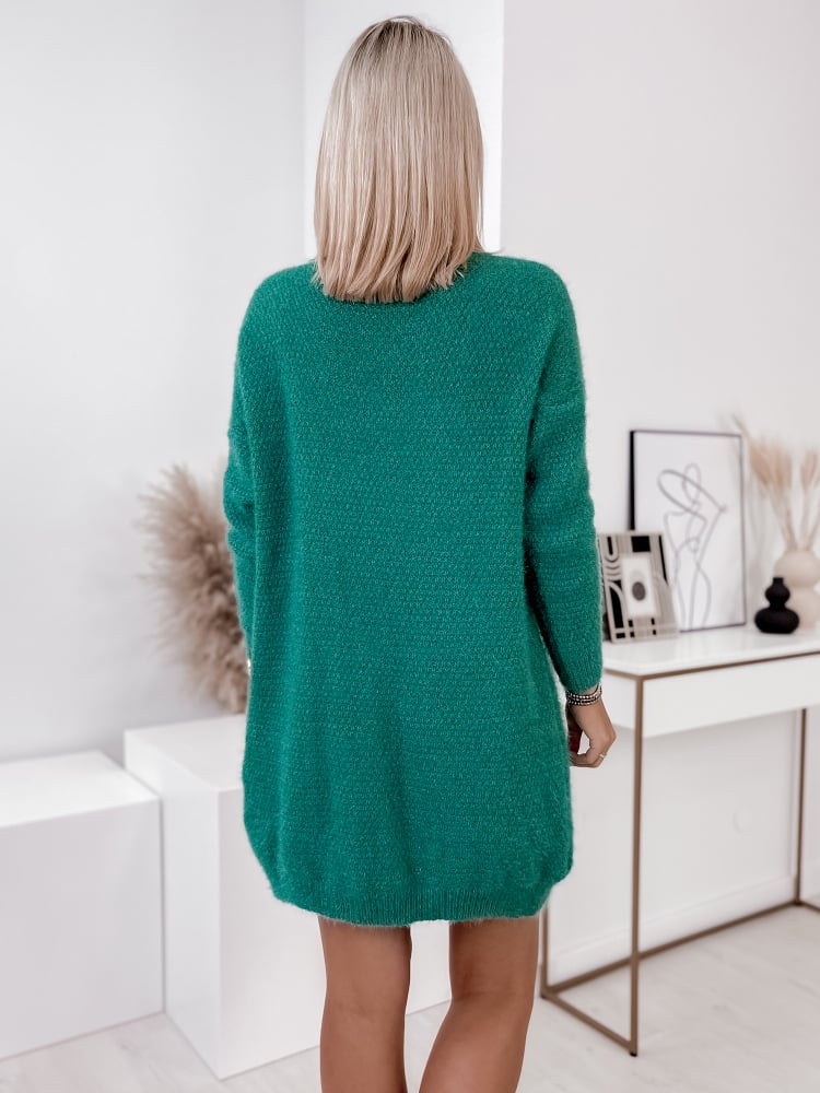 KARDIGAN COZY ZIELONY