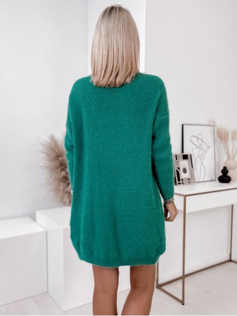 KARDIGAN COZY ZIELONY