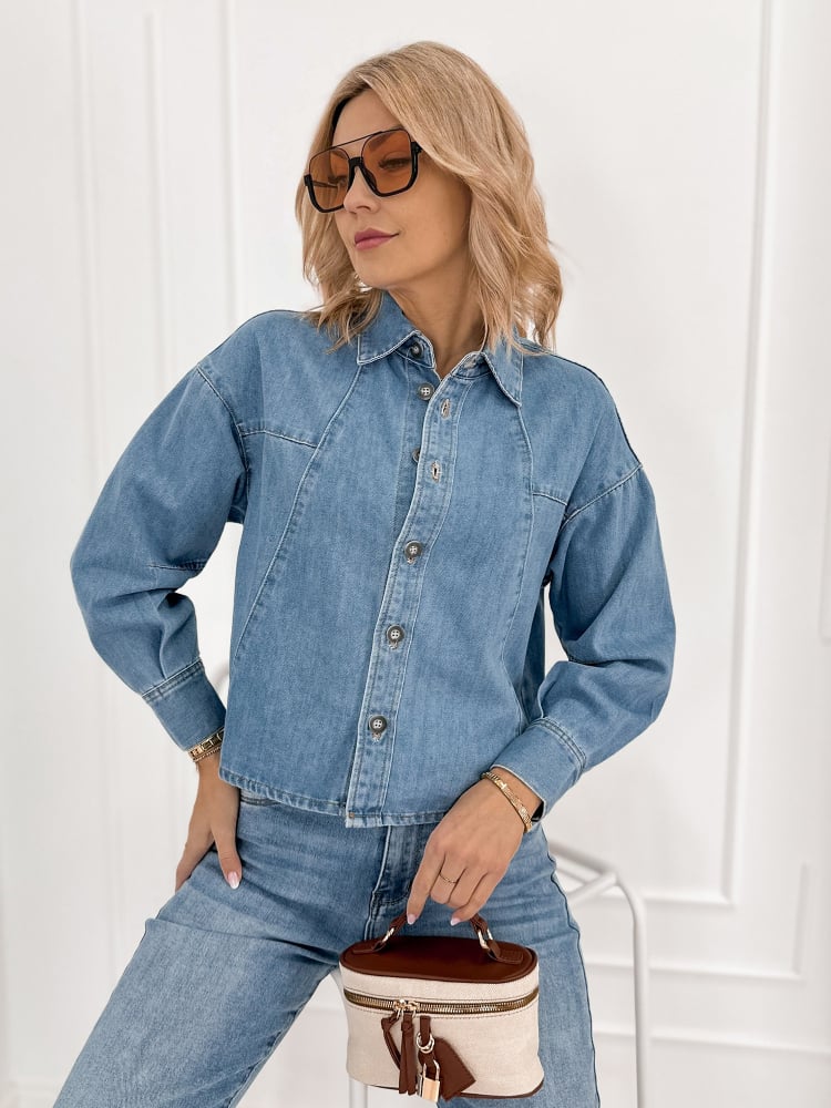 KOSZULA BLAKE JEANSOWA