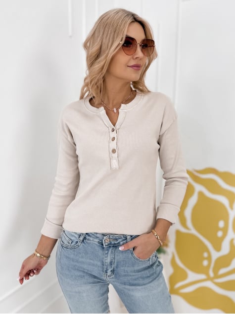 BLUZKA CLARA BEŻOWA