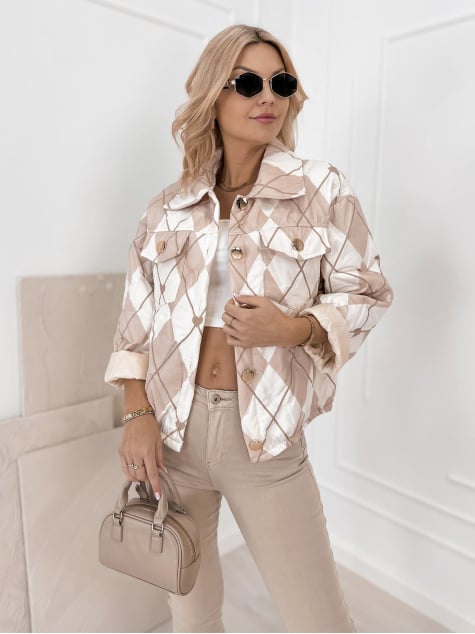 KURTKA ABIGAIL BEŻOWA