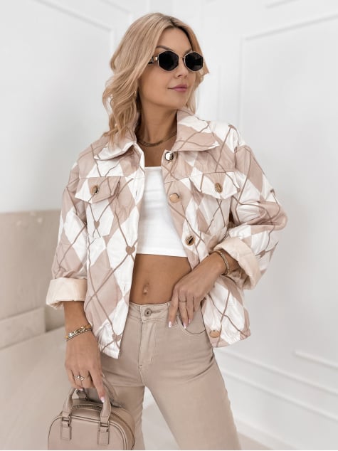 KURTKA ABIGAIL BEŻOWA