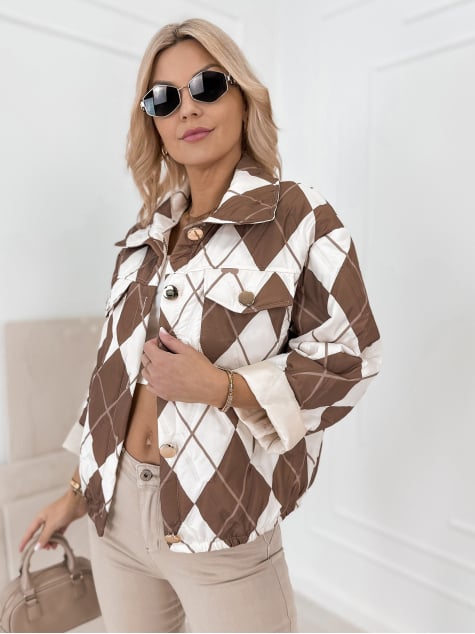 KURTKA ABIGAIL BRĄZOWA