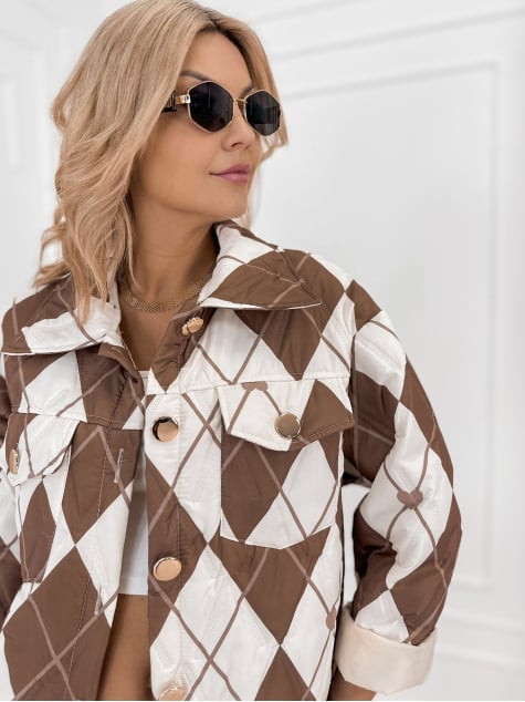 KURTKA ABIGAIL BRĄZOWA