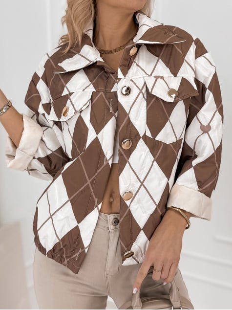 KURTKA ABIGAIL BRĄZOWA