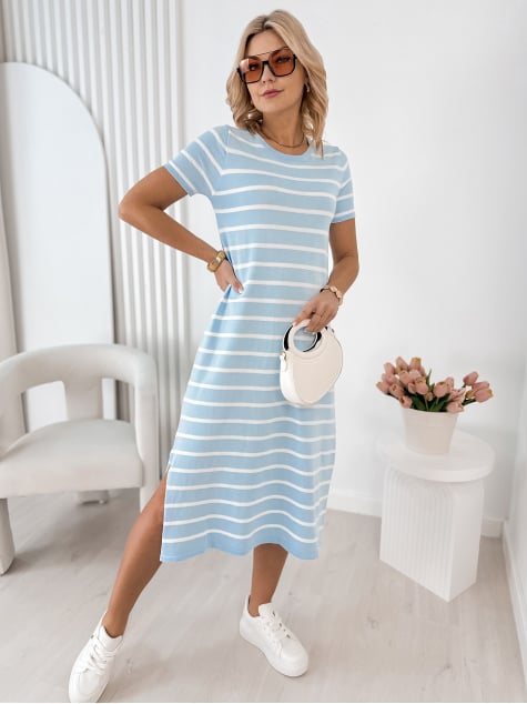 SUKIENKA FINLEY BŁĘKITNA