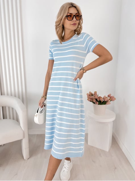 SUKIENKA FINLEY BŁĘKITNA