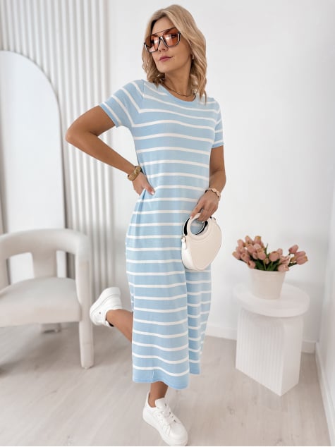 SUKIENKA FINLEY BŁĘKITNA