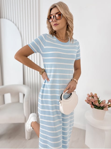 SUKIENKA FINLEY BŁĘKITNA