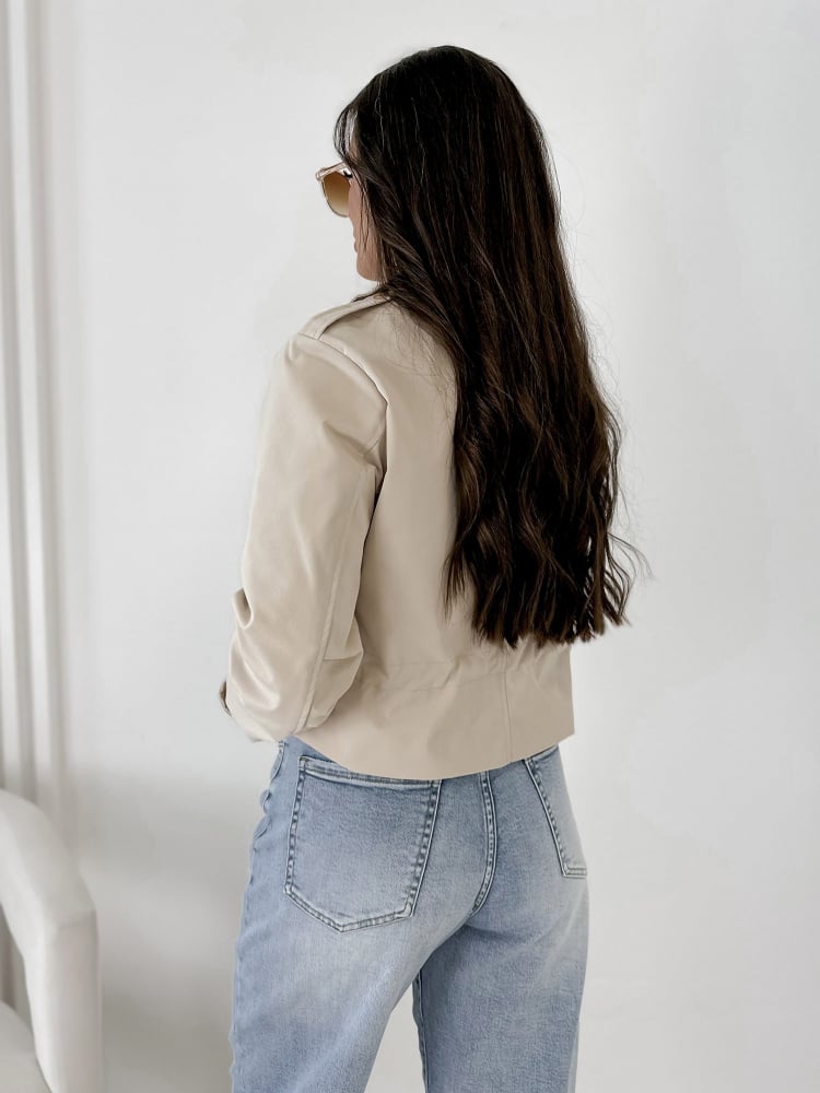 KURTKA HARRIET BEŻOWA