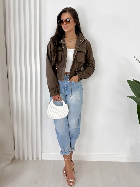 KURTKA HARRIET BRĄZOWA