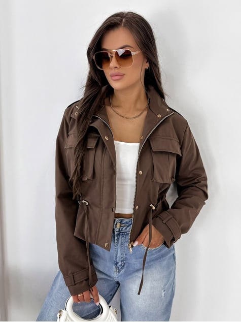 KURTKA HARRIET BRĄZOWA