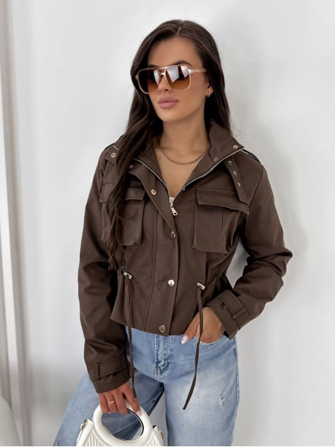 KURTKA HARRIET BRĄZOWA