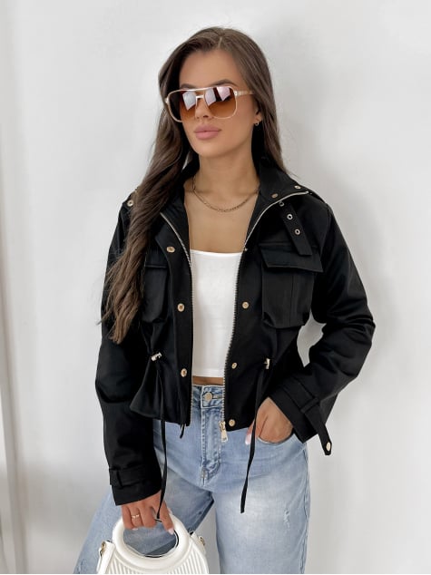 KURTKA HARRIET CZARNA