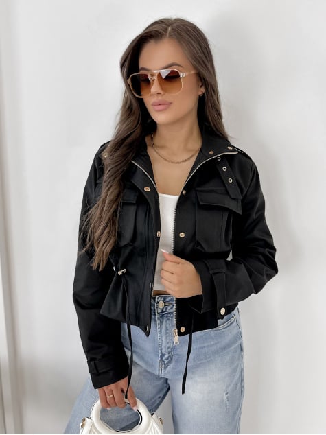 KURTKA HARRIET CZARNA