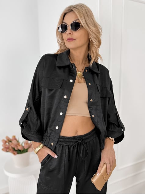 KOMPLET CAMRYN CZARNY