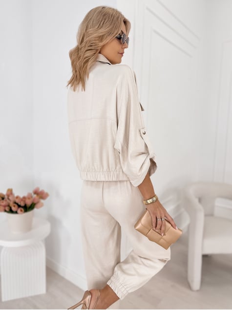 KOMPLET CAMRYN BEŻOWY