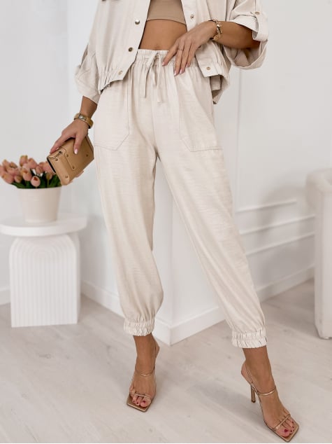 KOMPLET CAMRYN BEŻOWY