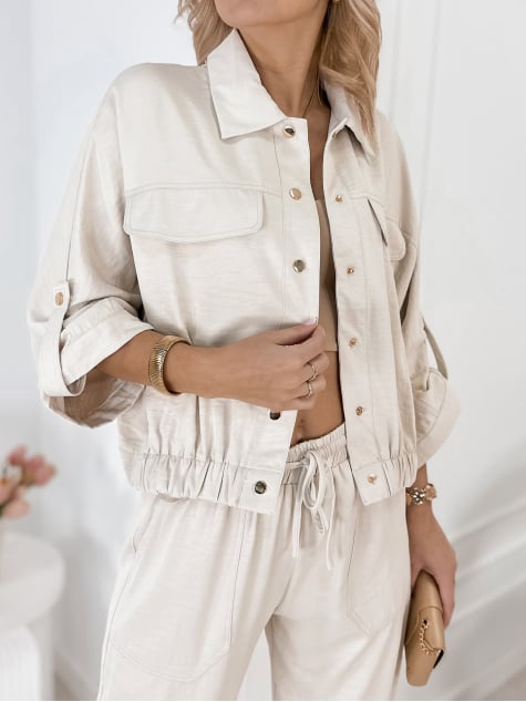 KOMPLET CAMRYN BEŻOWY