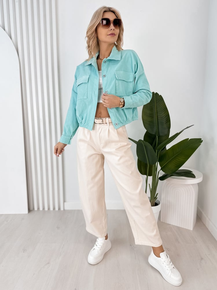 KURTKA PENELOPE MIĘTOWA