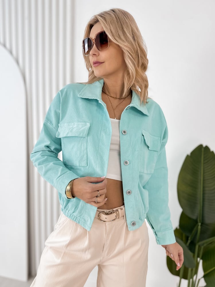 KURTKA PENELOPE MIĘTOWA