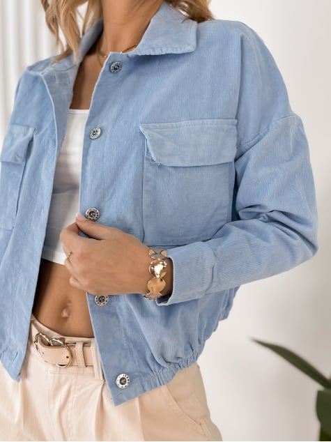 KURTKA PENELOPE BŁĘKITNA