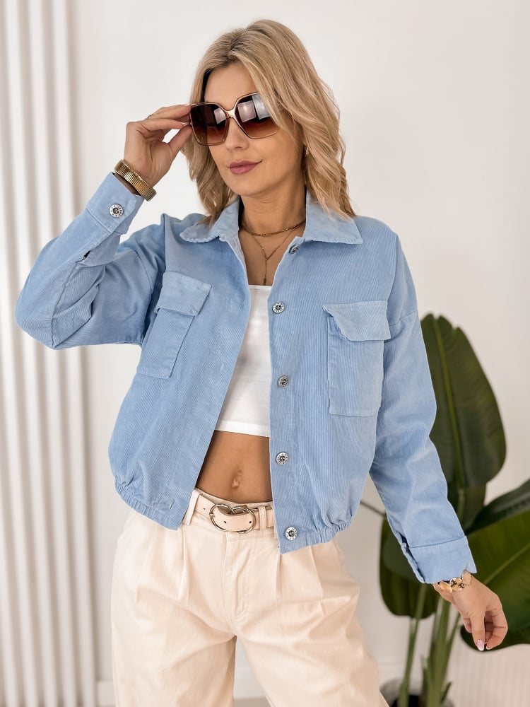 KURTKA PENELOPE BŁĘKITNA