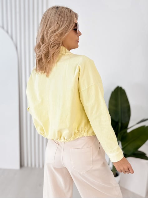KURTKA SZTRUKSOWA PENELOPE ŻÓŁTA