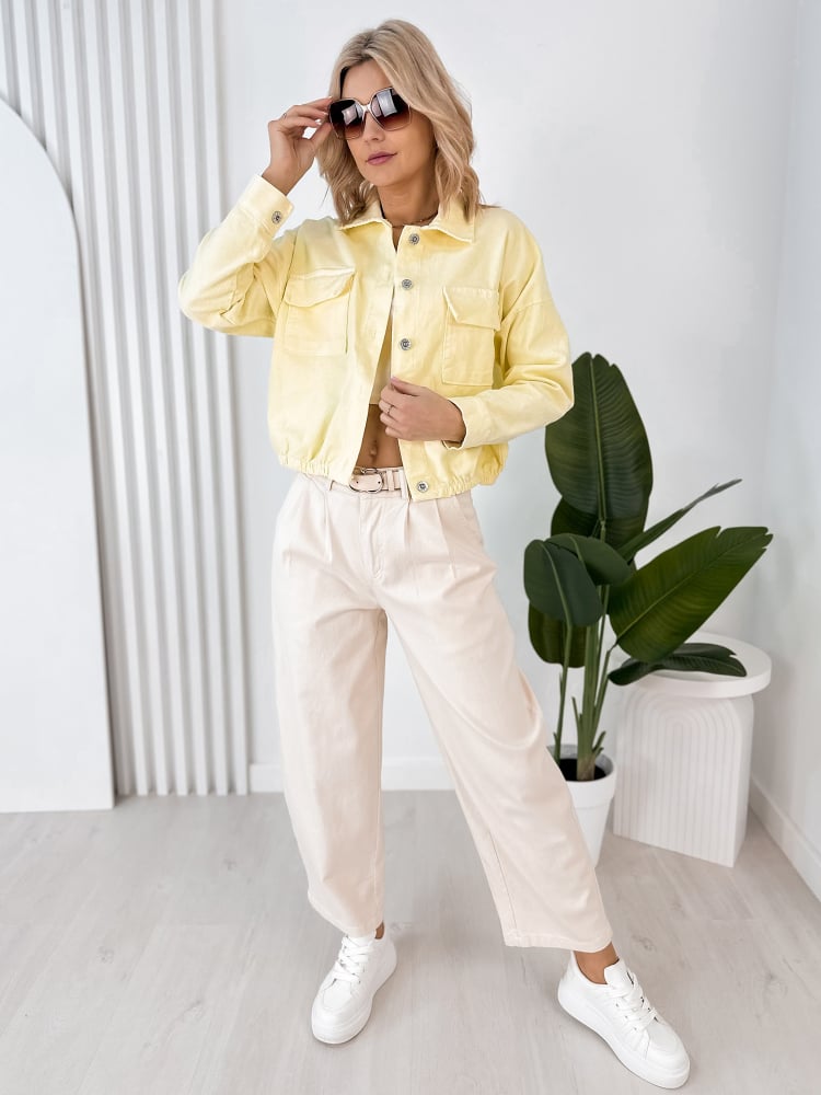 KURTKA PENELOPE ŻÓŁTA