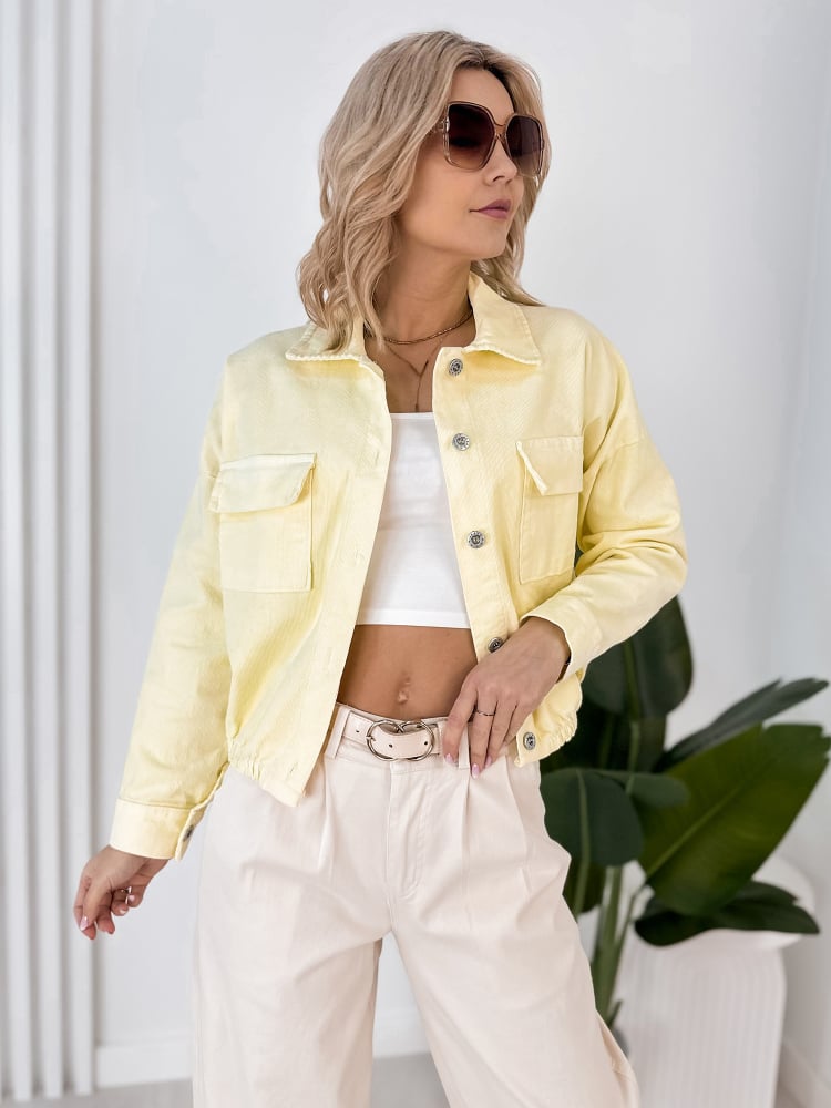 KURTKA PENELOPE ŻÓŁTA