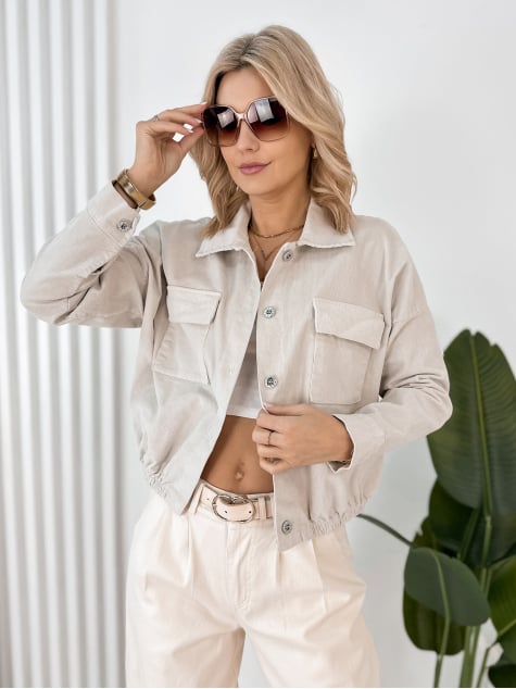 KURTKA PENELOPE BEŻOWA