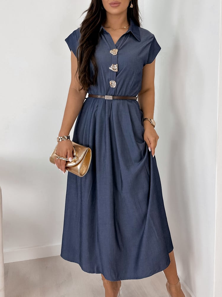 SUKIENKA MEREDITH GRANATOWA