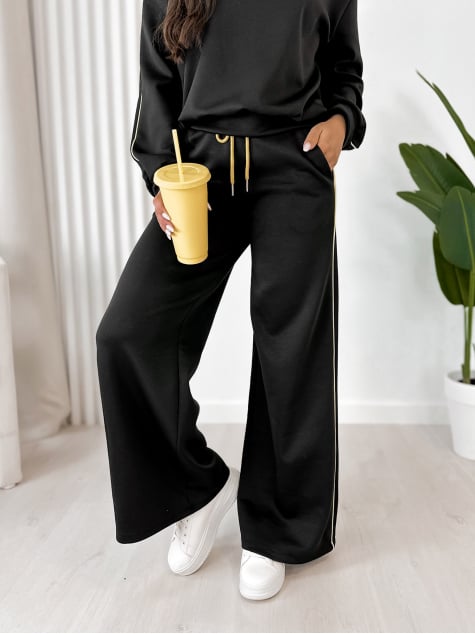 KOMPLET SUTTON CZARNY