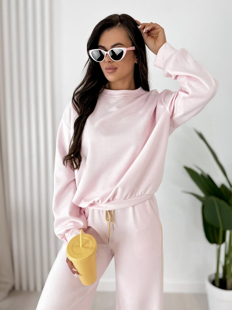 KOMPLET SUTTON PUDROWY RÓŻ