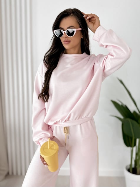 KOMPLET SUTTON PUDROWY RÓŻ