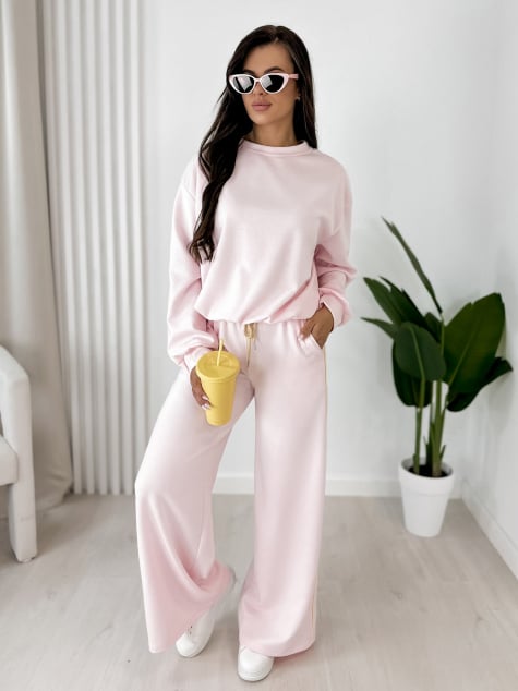 KOMPLET SUTTON PUDROWY RÓŻ