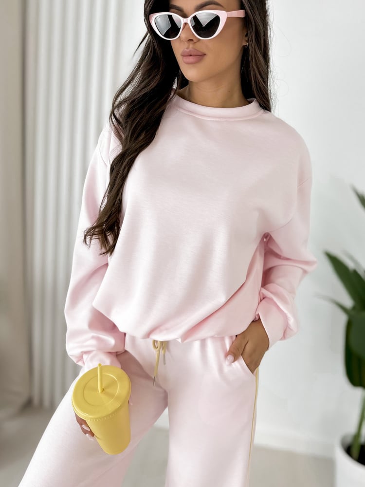 KOMPLET SUTTON PUDROWY RÓŻ